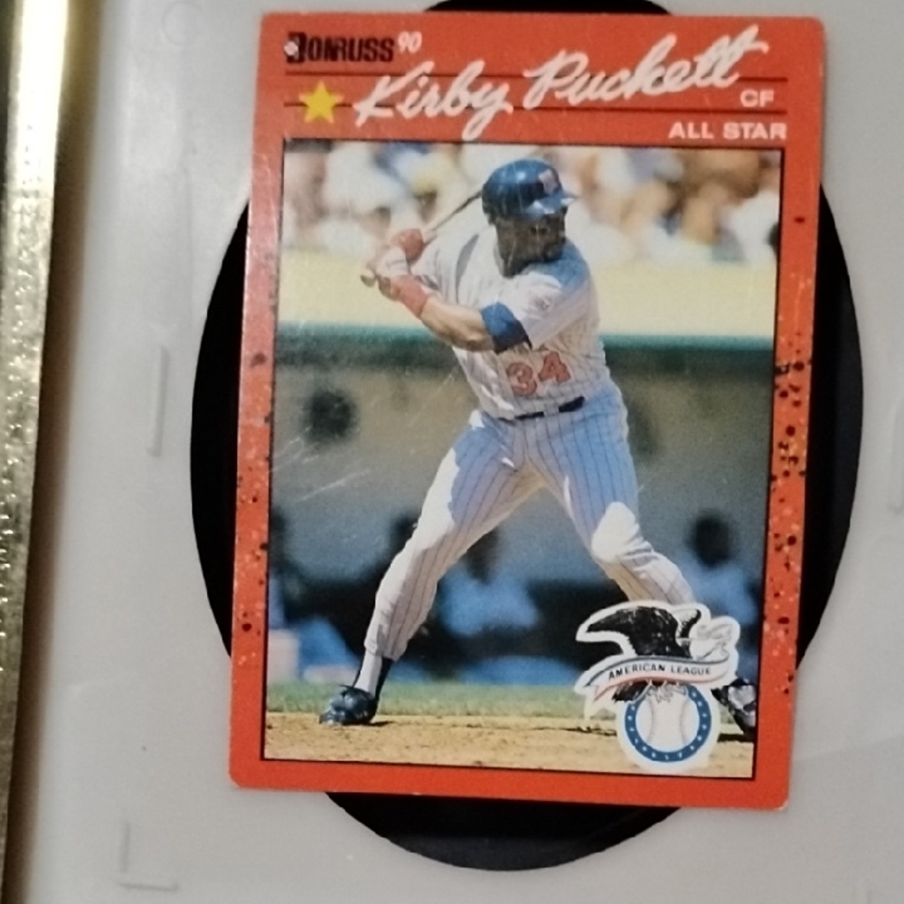 Kirby Puckett All Star Baseball Card